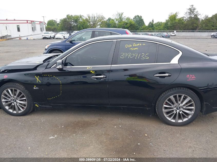 JN1EV7AR2JM434205 2018 Infiniti Q50 3.0T Luxe