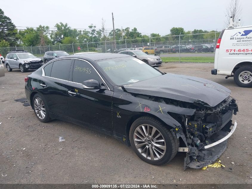 JN1EV7AR2JM434205 2018 Infiniti Q50 3.0T Luxe