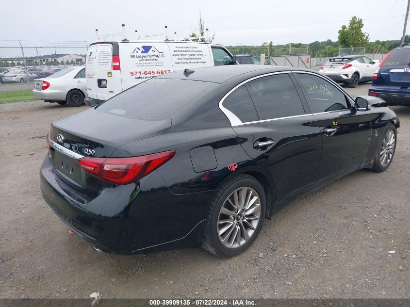 JN1EV7AR2JM434205 2018 Infiniti Q50 3.0T Luxe