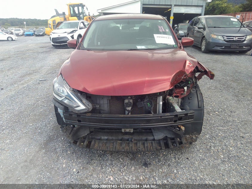 2017 Nissan Sentra Sv VIN: 3N1AB7AP1HY279370 Lot: 39909143