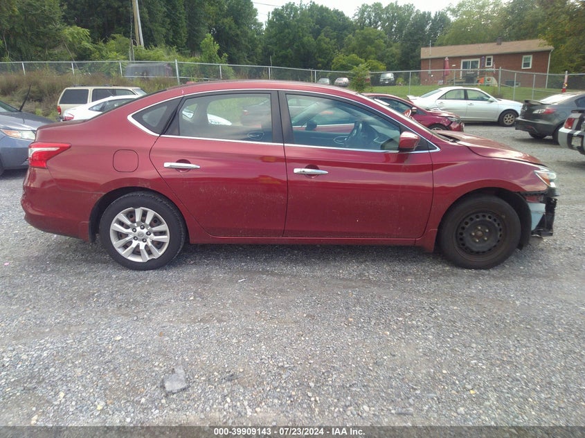 2017 Nissan Sentra Sv VIN: 3N1AB7AP1HY279370 Lot: 39909143