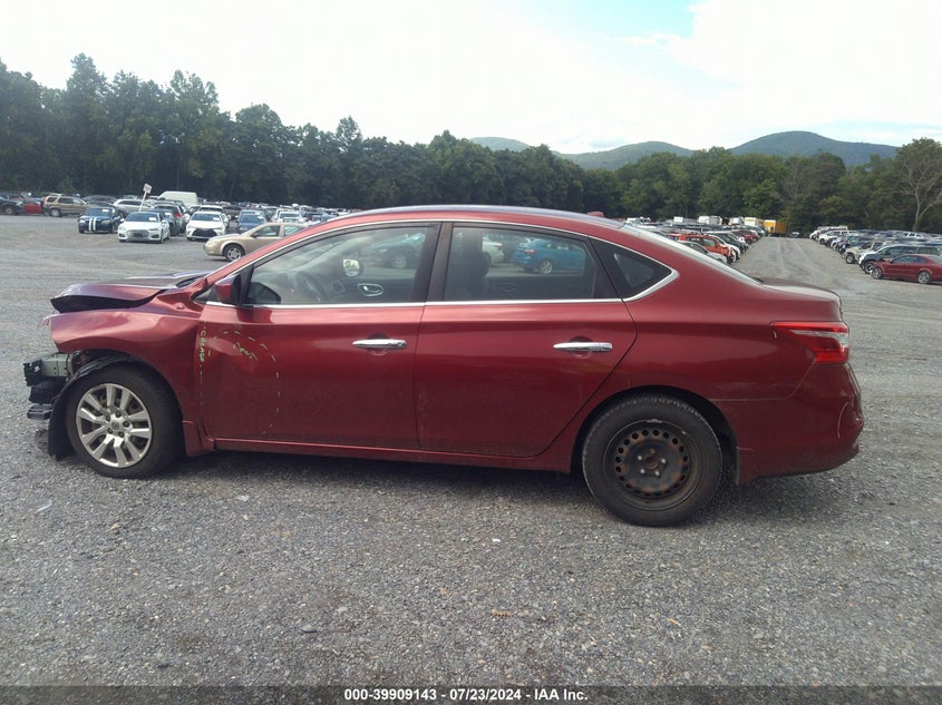 2017 Nissan Sentra Sv VIN: 3N1AB7AP1HY279370 Lot: 39909143