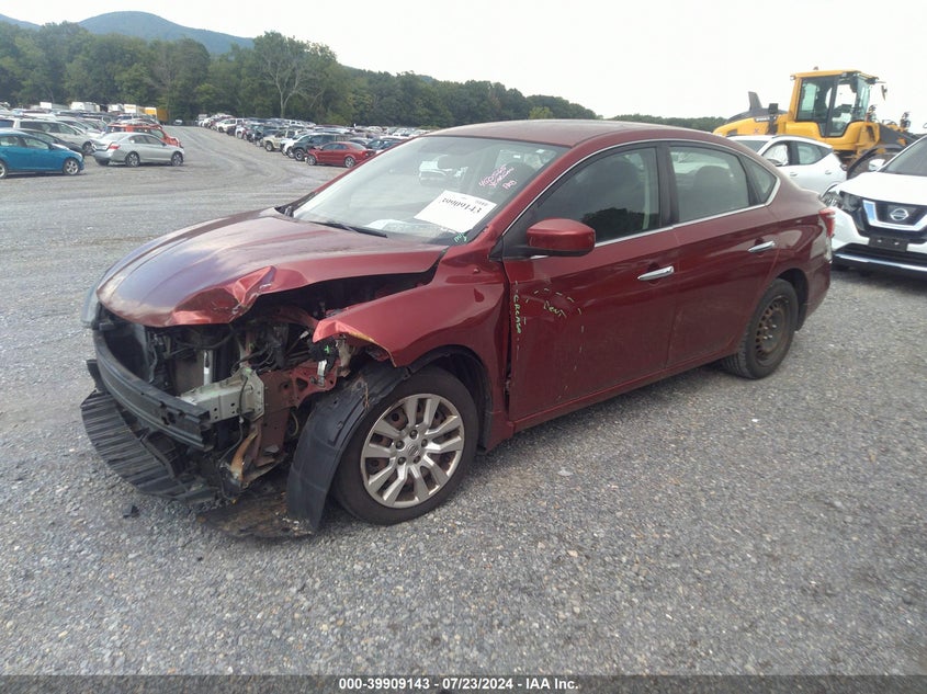 2017 Nissan Sentra Sv VIN: 3N1AB7AP1HY279370 Lot: 39909143