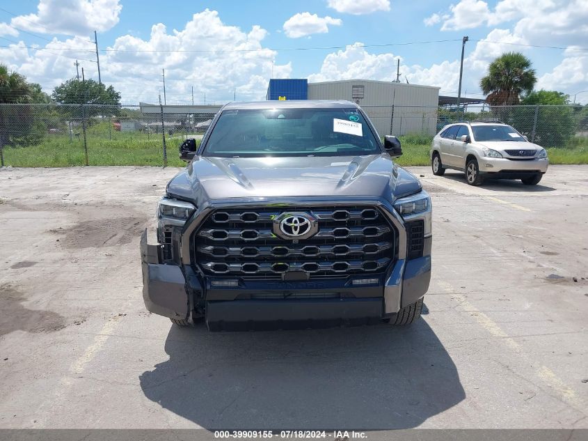 2022 Toyota Tundra Platinum VIN: 5TFNA5DB2NX056418 Lot: 39909155