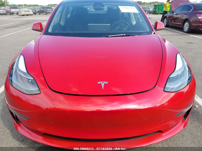 2023 Tesla Model 3 Long Range Dual Motor All-Wheel Drive VIN: 5YJ3E1EBXPF615410 Lot: 39909212