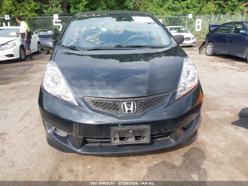 2009 Honda Fit Sport VIN: JHMGE88649S000896 Lot: 39909241