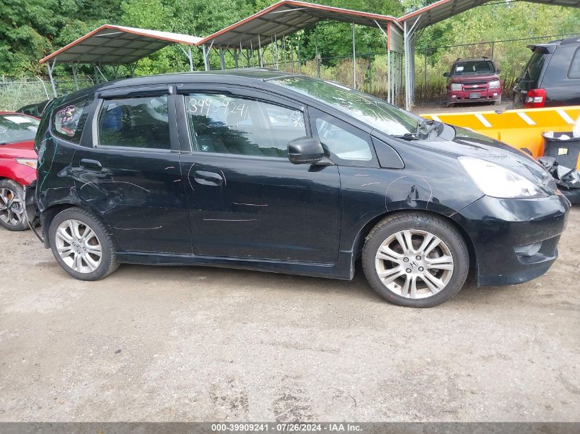 2009 Honda Fit Sport VIN: JHMGE88649S000896 Lot: 39909241