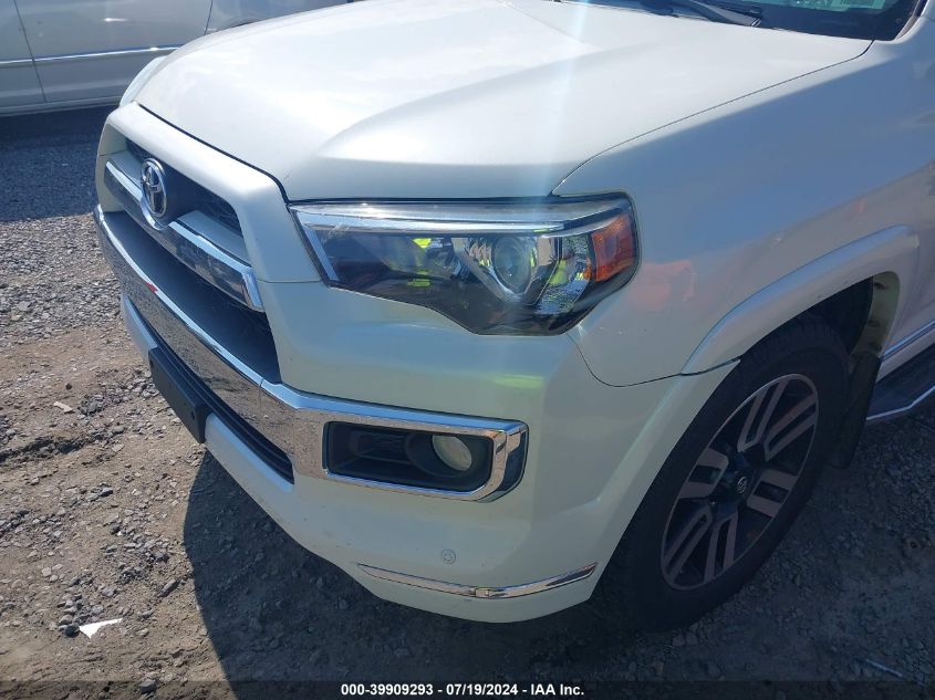 2016 Toyota 4Runner Limited VIN: JTEBU5JR3G5400389 Lot: 39909293