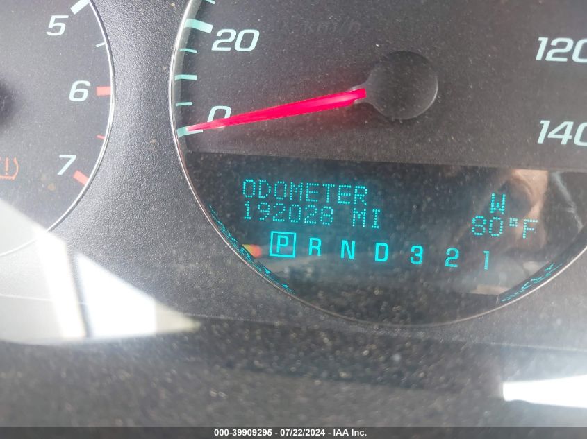 2010 Chevrolet Impala Lt VIN: 2G1WB5EK9A1198197 Lot: 39909295