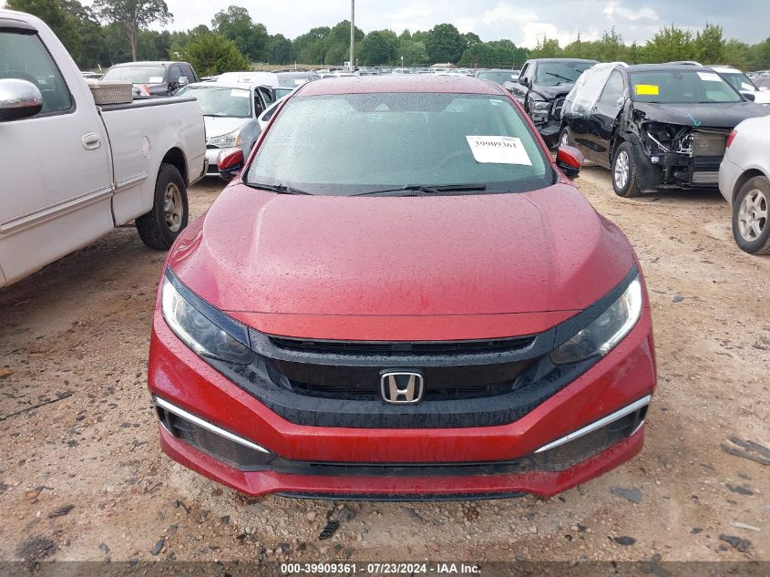 2020 Honda Civic Lx VIN: 19XFC2F60LE012458 Lot: 39909361