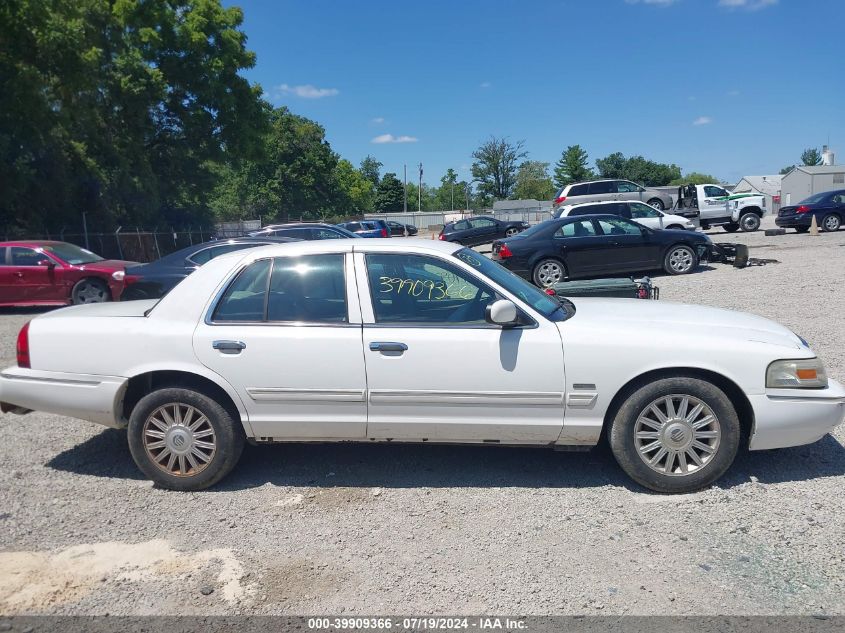 2010 Mercury Grand Marquis Ls (Fleet Only) VIN: 2MEBM7FV9AX636359 Lot: 39909366