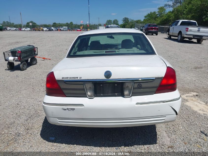 2010 Mercury Grand Marquis Ls (Fleet Only) VIN: 2MEBM7FV9AX636359 Lot: 39909366