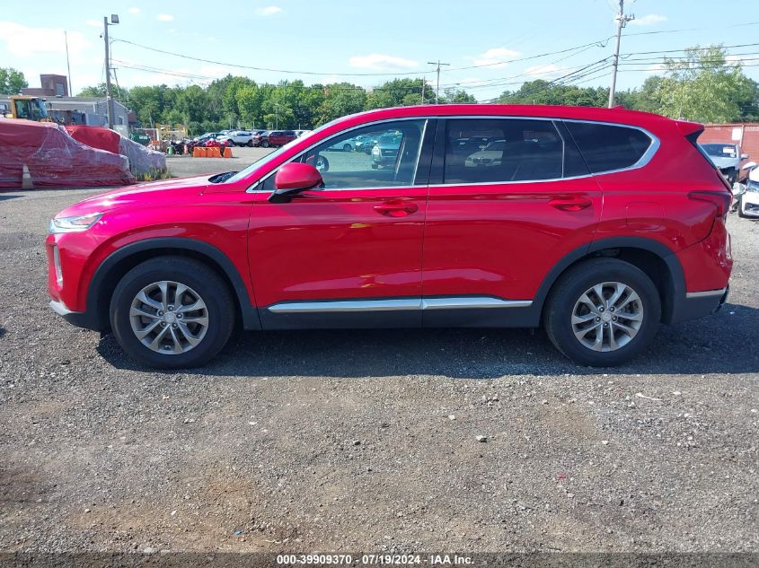 2020 Hyundai Santa Fe Sel VIN: 5NMS3CADXLH279464 Lot: 39909370