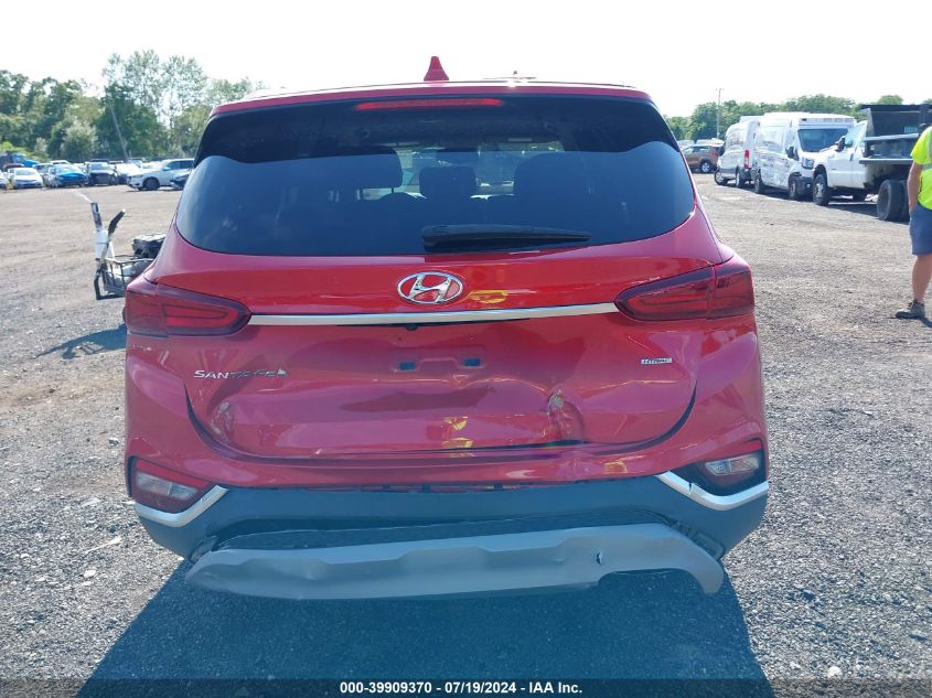 2020 Hyundai Santa Fe Sel VIN: 5NMS3CADXLH279464 Lot: 39909370