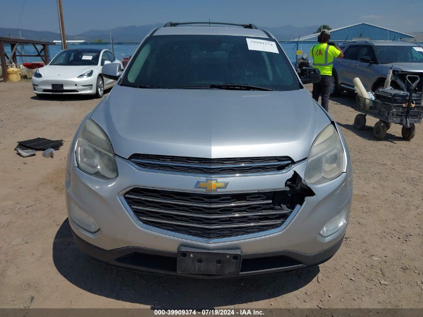 2016 Chevrolet Equinox Lt VIN: 2GNFLFE38G6102596 Lot: 39909374