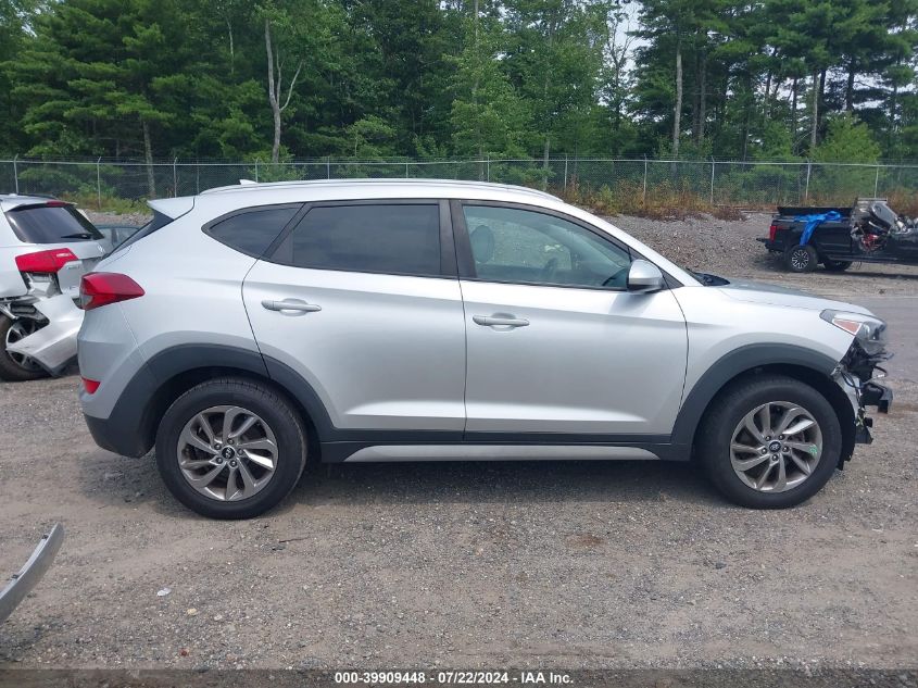 2018 Hyundai Tucson Sel VIN: KM8J3CA42JU721506 Lot: 39909448