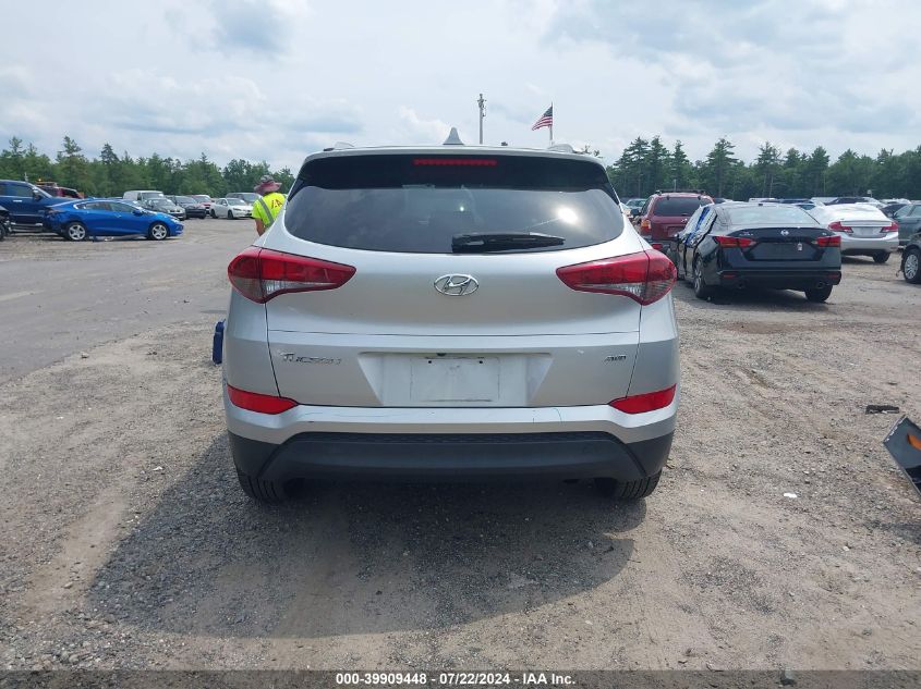 2018 Hyundai Tucson Sel VIN: KM8J3CA42JU721506 Lot: 39909448