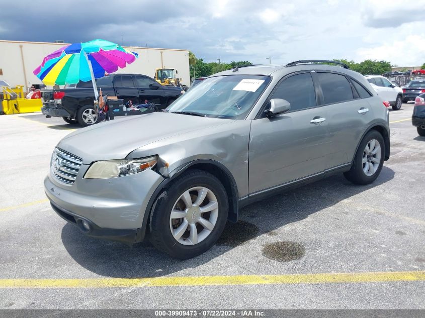 2004 Infiniti Fx35 VIN: JNRAS08U14X109893 Lot: 39909473