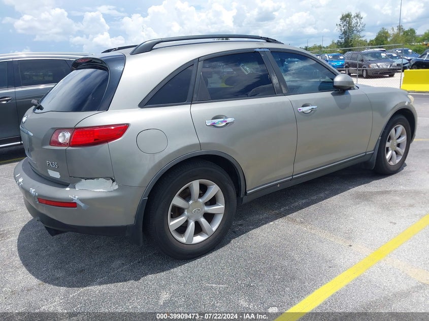 2004 Infiniti Fx35 VIN: JNRAS08U14X109893 Lot: 39909473