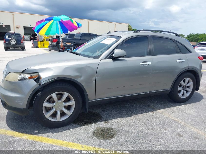 2004 Infiniti Fx35 VIN: JNRAS08U14X109893 Lot: 39909473