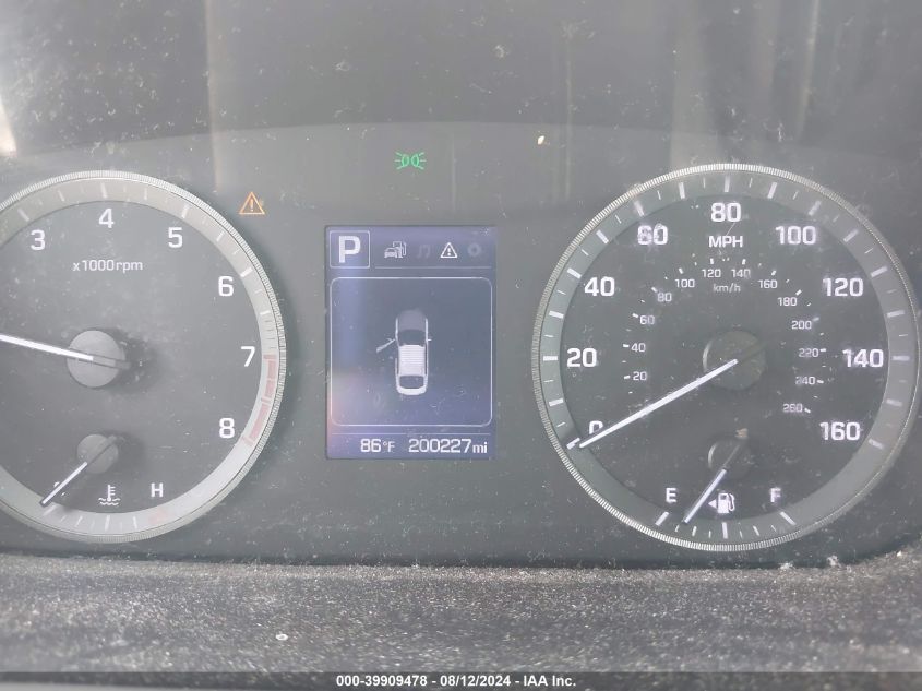 2017 Hyundai Sonata VIN: 5NPE24AF4HH476258 Lot: 39909478