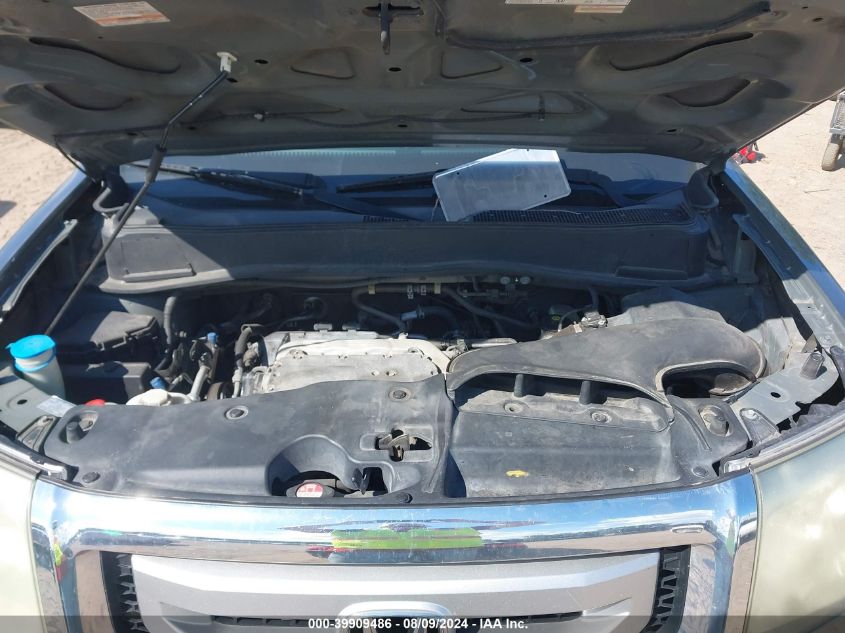 2009 Honda Pilot Ex-L VIN: 5FNYF48599B003180 Lot: 39909486