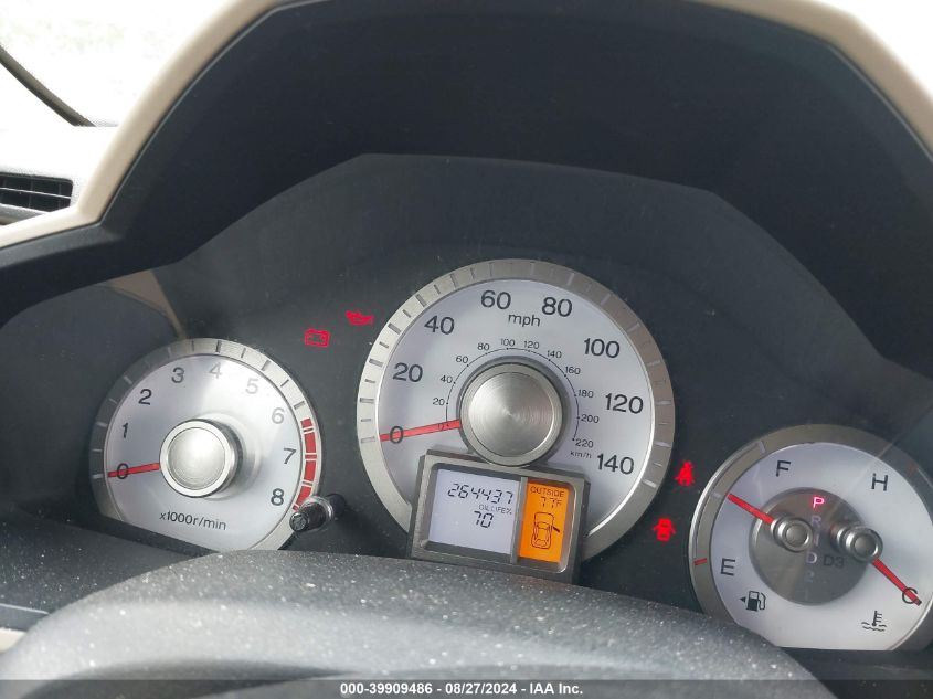 2009 Honda Pilot Ex-L VIN: 5FNYF48599B003180 Lot: 39909486