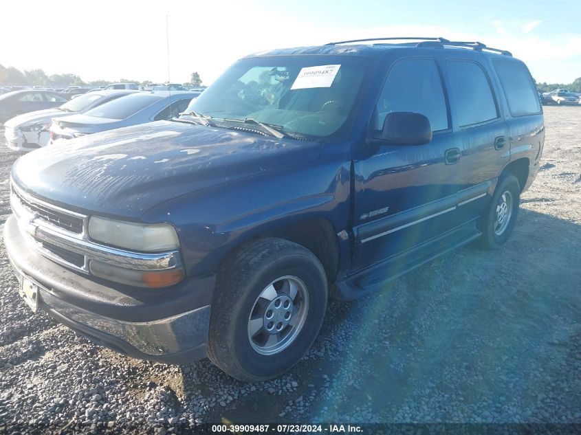 2002 Chevrolet Tahoe Ls VIN: 1GNEC13Z42R121293 Lot: 39909487