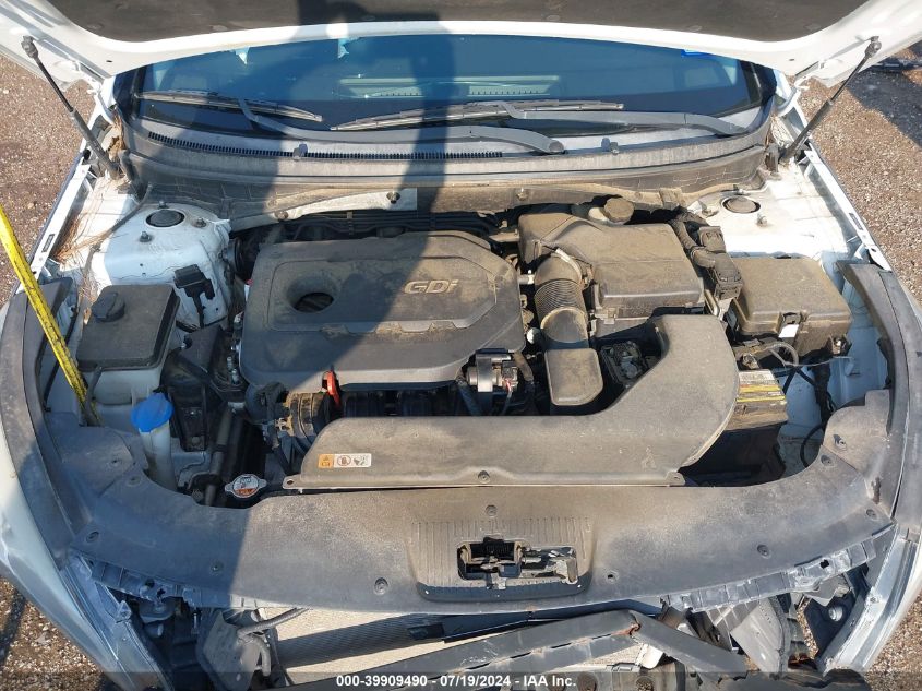 2016 Hyundai Sonata Se VIN: 5NPE24AF1GH318653 Lot: 39909490