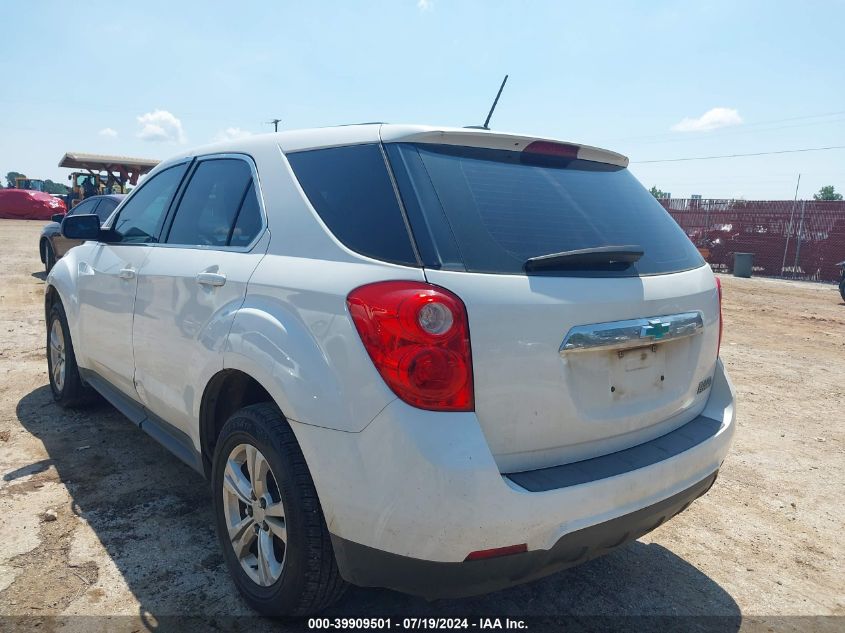 2015 Chevrolet Equinox Ls VIN: 1GNALAEK0FZ101062 Lot: 39909501