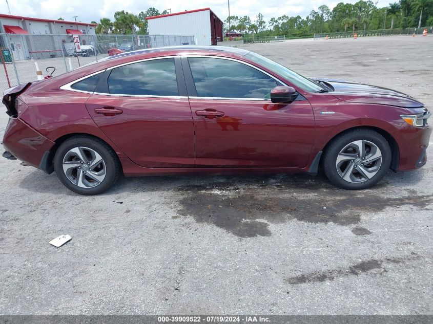 2019 Honda Insight Lx VIN: 19XZE4F13KE024528 Lot: 39909522