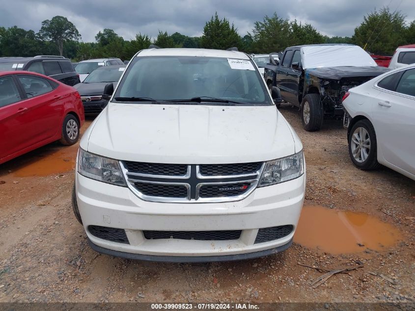 2013 Dodge Journey Se VIN: 3C4PDCAB6DT556522 Lot: 39909523