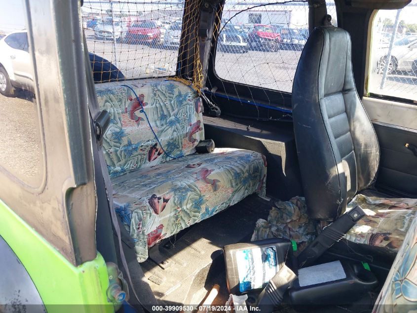 1992 Jeep Wrangler / Yj VIN: 2J4FY29SXNJ530341 Lot: 39909530