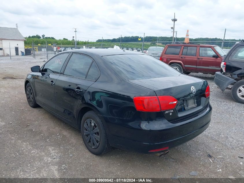 2013 Volkswagen Jetta 2.0L S VIN: 3VW2K7AJ7DM293253 Lot: 39909542