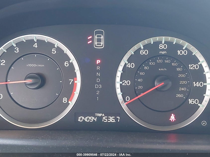 2009 Honda Accord 2.4 Lx-P VIN: 1HGCP26419A189636 Lot: 39909546