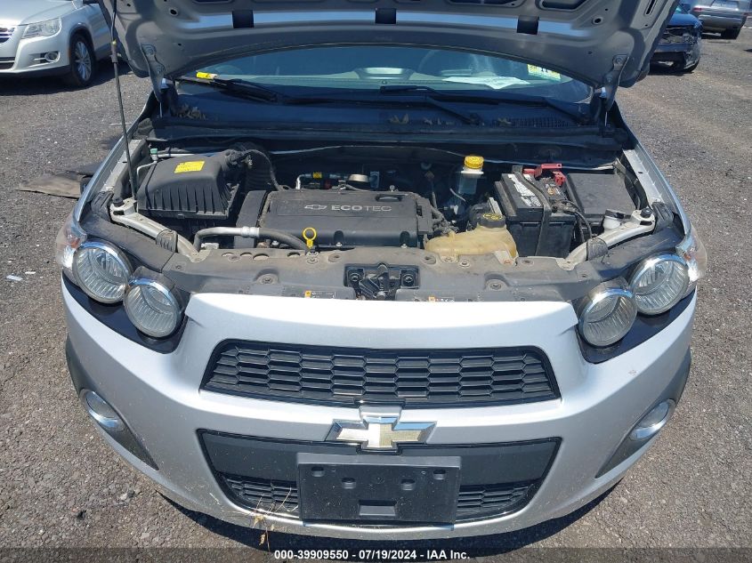 2012 Chevrolet Sonic Lt VIN: 1G1JC6SHXC4198531 Lot: 39909550