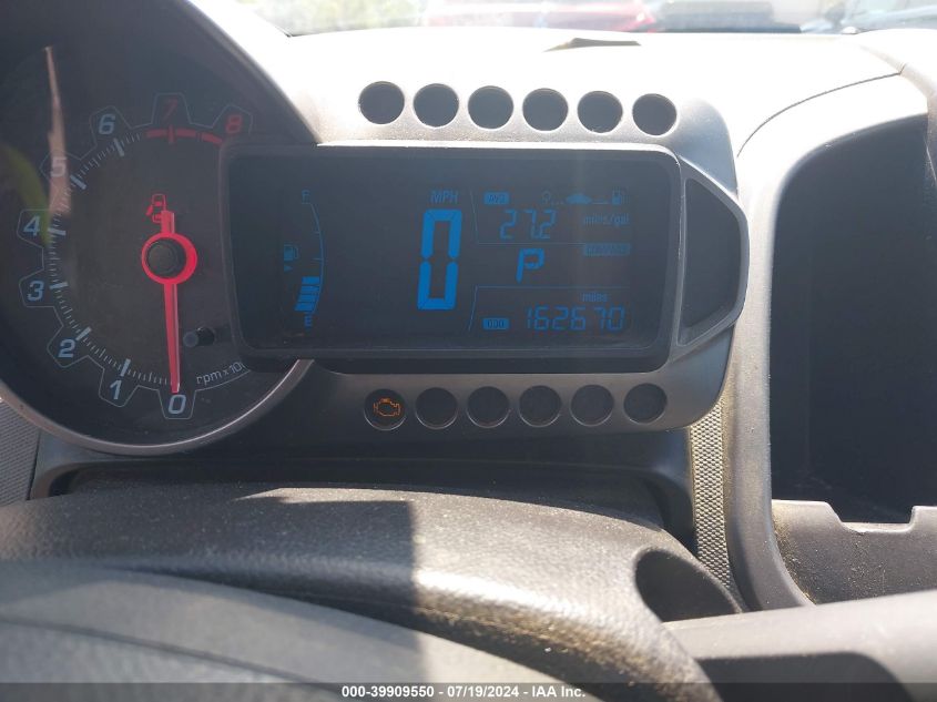 2012 Chevrolet Sonic Lt VIN: 1G1JC6SHXC4198531 Lot: 39909550