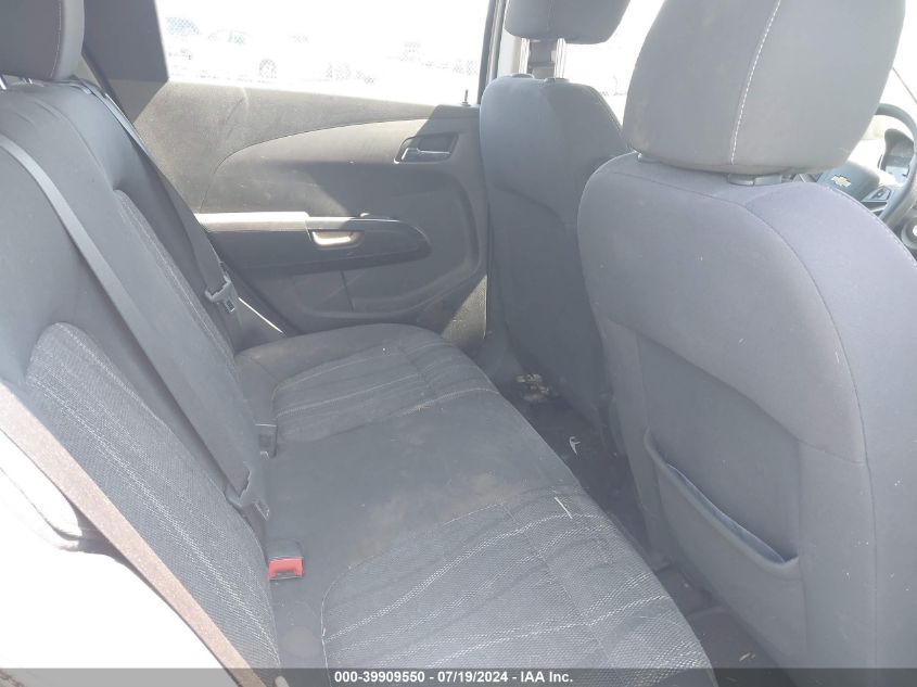 2012 Chevrolet Sonic Lt VIN: 1G1JC6SHXC4198531 Lot: 39909550