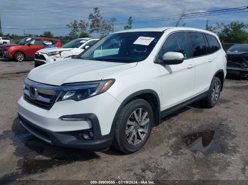 2020 Honda Pilot Exl VIN: 5FNYF5H55LB010169 Lot: 39909555