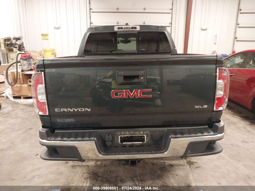 2017 GMC Canyon Sle VIN: 1GTG6CEN2H1199156 Lot: 39909581