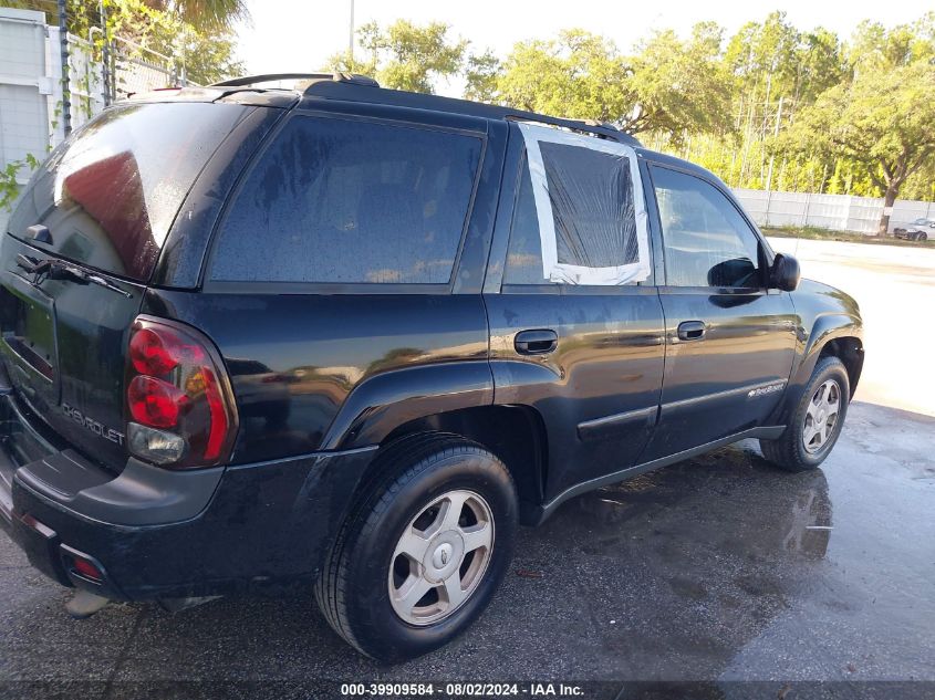 2002 Chevrolet Trailblazer Ls VIN: 1GNDT13S922506792 Lot: 39909584