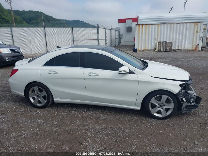 2018 Mercedes-Benz Cla 250 VIN: WDDSJ4EB3JN568616 Lot: 39909590