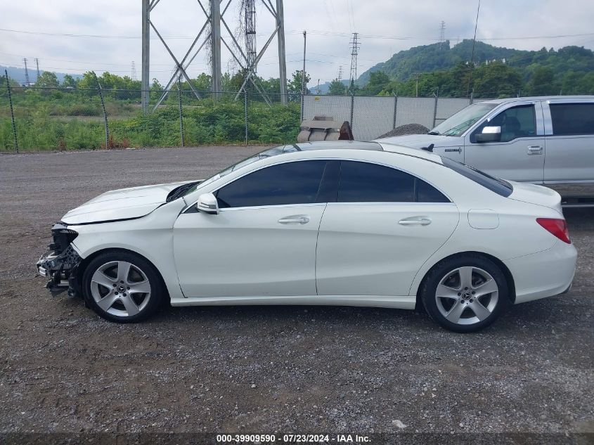 2018 Mercedes-Benz Cla 250 VIN: WDDSJ4EB3JN568616 Lot: 39909590