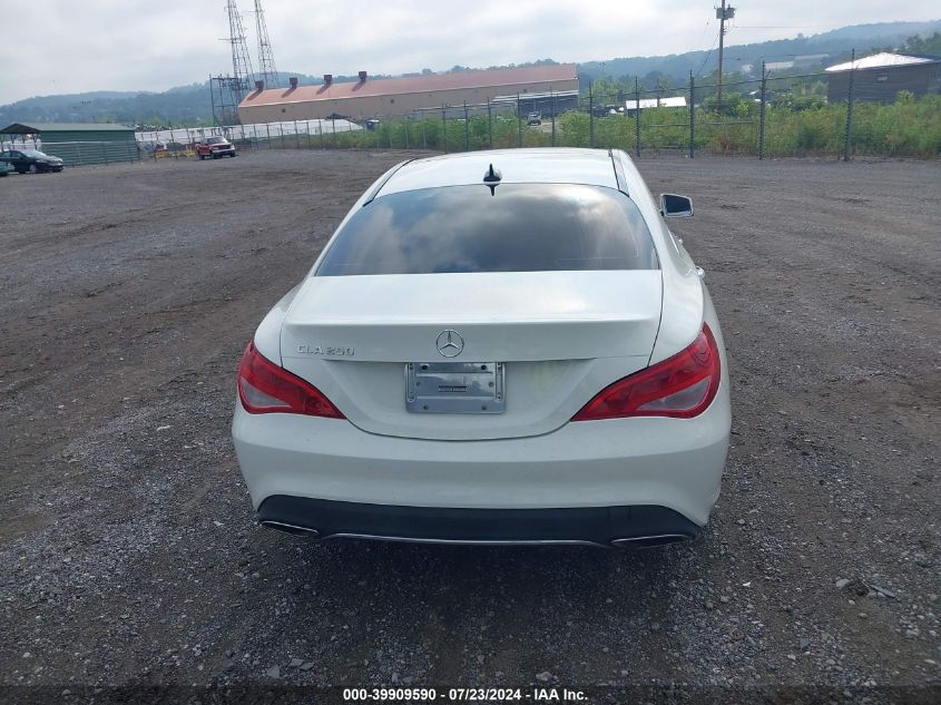 2018 Mercedes-Benz Cla 250 VIN: WDDSJ4EB3JN568616 Lot: 39909590