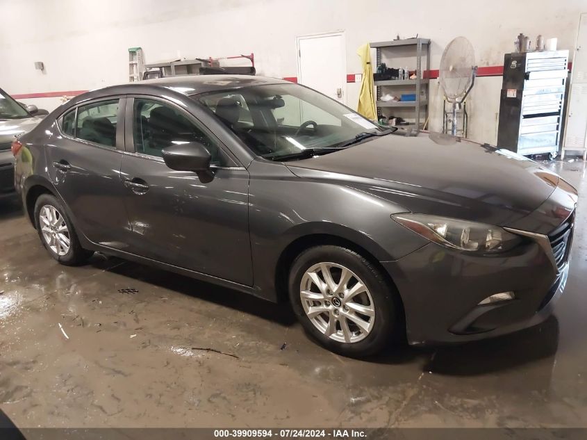 2014 Mazda Mazda3 I Touring VIN: 3MZBM1V70EM123016 Lot: 39909594