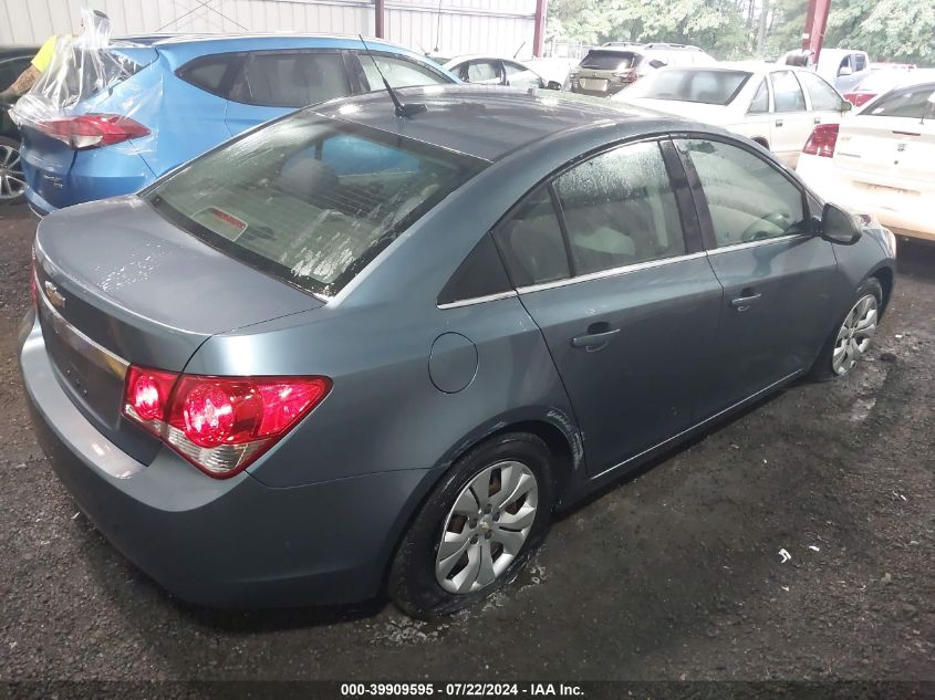 2012 Chevrolet Cruze Ls VIN: 1G1PC5SH1C7326187 Lot: 39909595