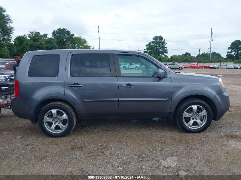 2014 Honda Pilot Ex-L VIN: 5FNYF3H58EB017740 Lot: 39909602