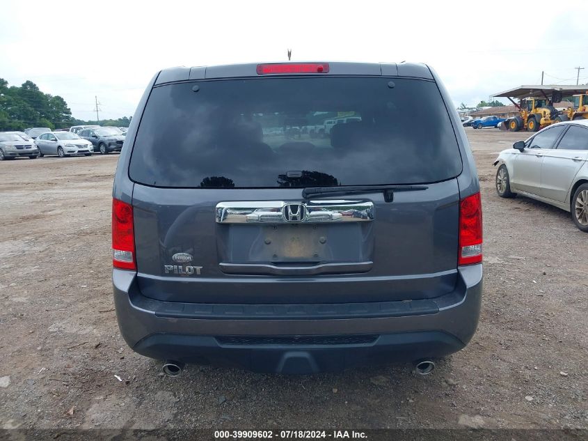 2014 Honda Pilot Ex-L VIN: 5FNYF3H58EB017740 Lot: 39909602