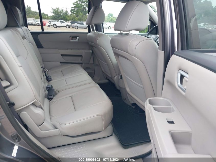 2014 Honda Pilot Ex-L VIN: 5FNYF3H58EB017740 Lot: 39909602