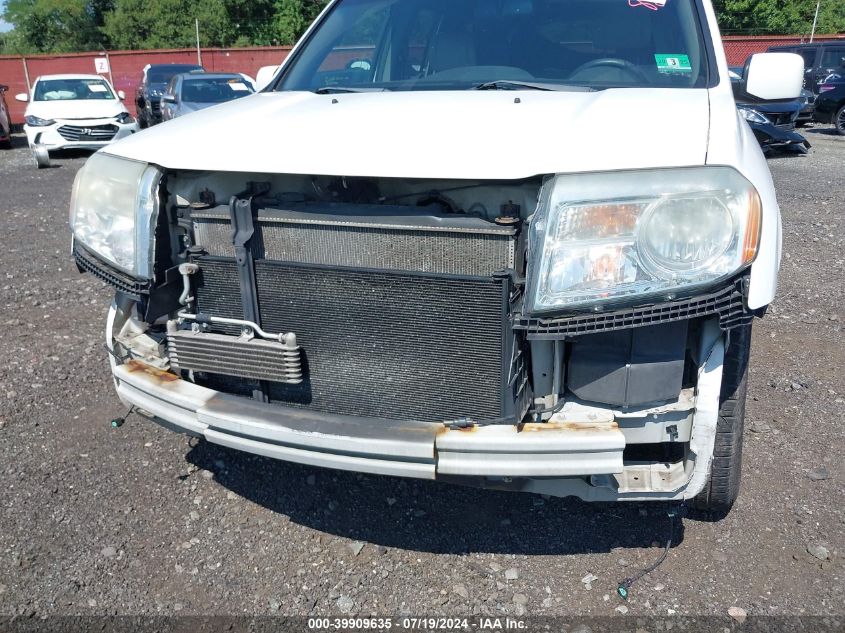 2012 Honda Pilot Ex-L VIN: 5FNYF4H53CB035386 Lot: 39909635